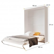 Paceļamā gulta CONCEPT PRO CP1, balts